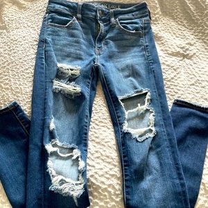 American eagle jeans size: 0